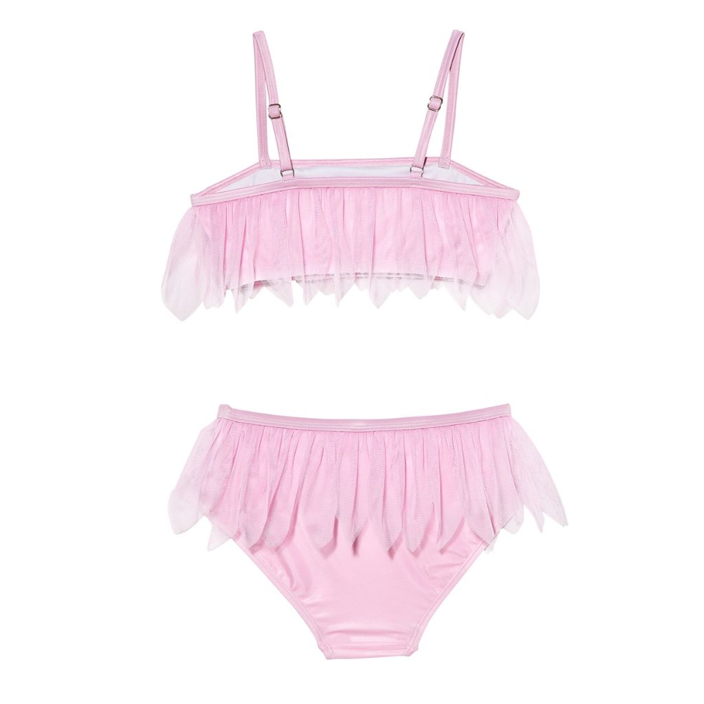 Product shot of the back of the Tutu Du Monde SS24 swimwear collection Rosa Bikini in Pink Fairy Floss