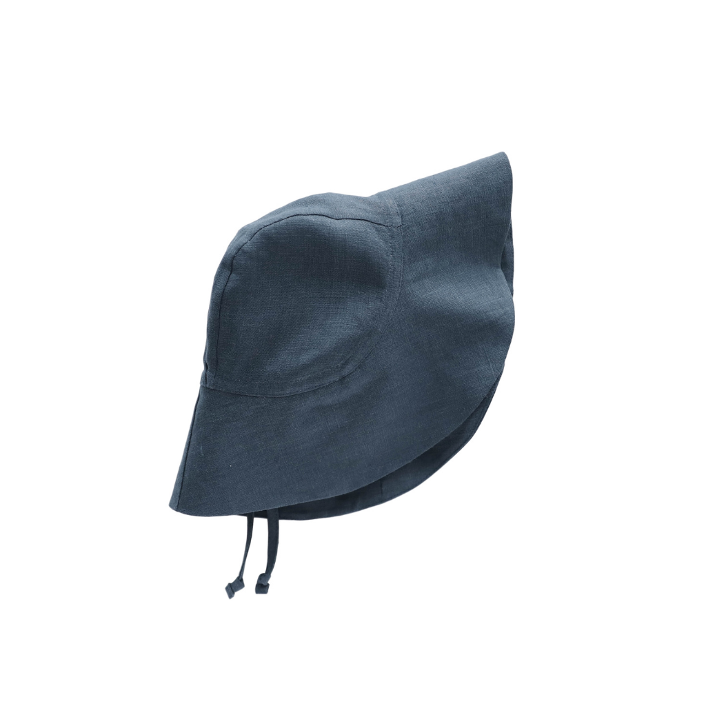 Product image of Briar Baby sun hat in navy blue Cove