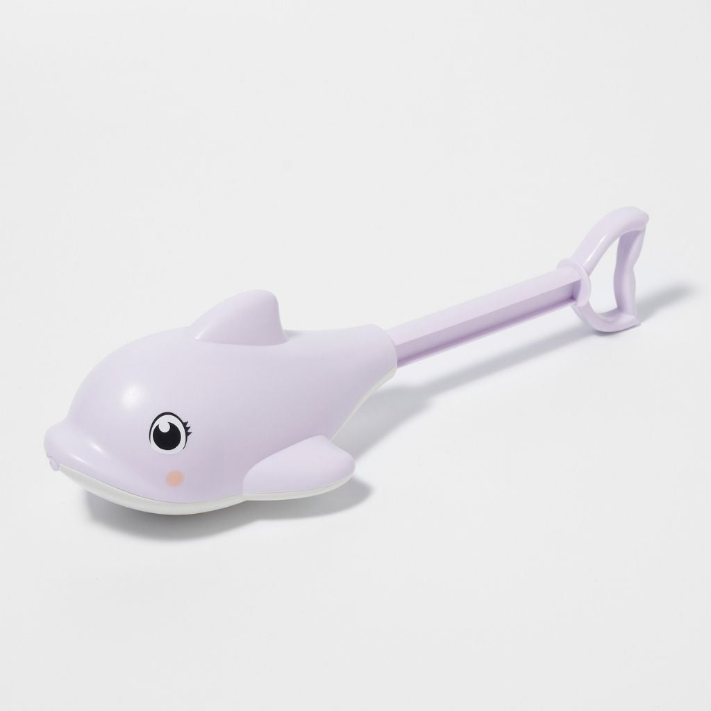 Product view of the Sunnylife Pastel Lilac Dolphin Water Squirter