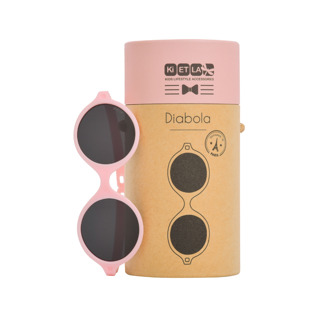 Product image of Ki et La baby Diabola sunglasses for 0 - 1 year olds in blush pink