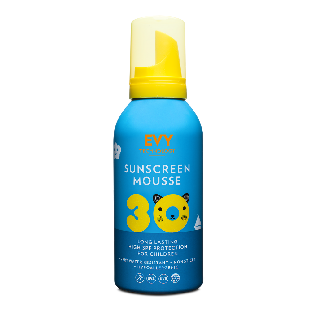 Evy Technology Sunscreen Mousse in SPF 30 for children from 6 months