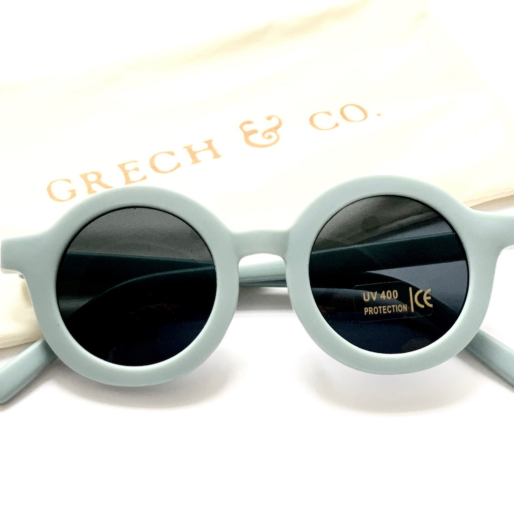 Grech & Co children's sunglasses in light blue with uv400 protection