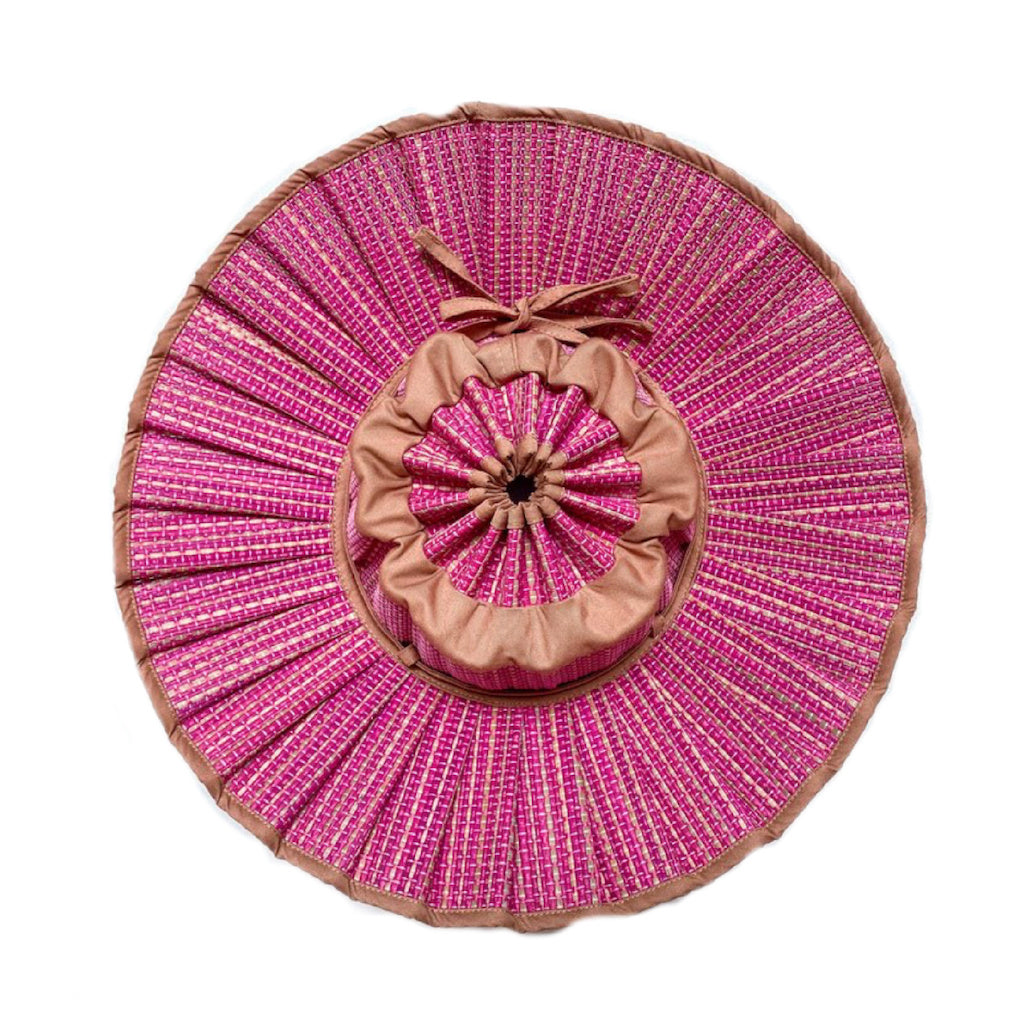Lorna Murray Kirribilli pink Capri sun hat for children