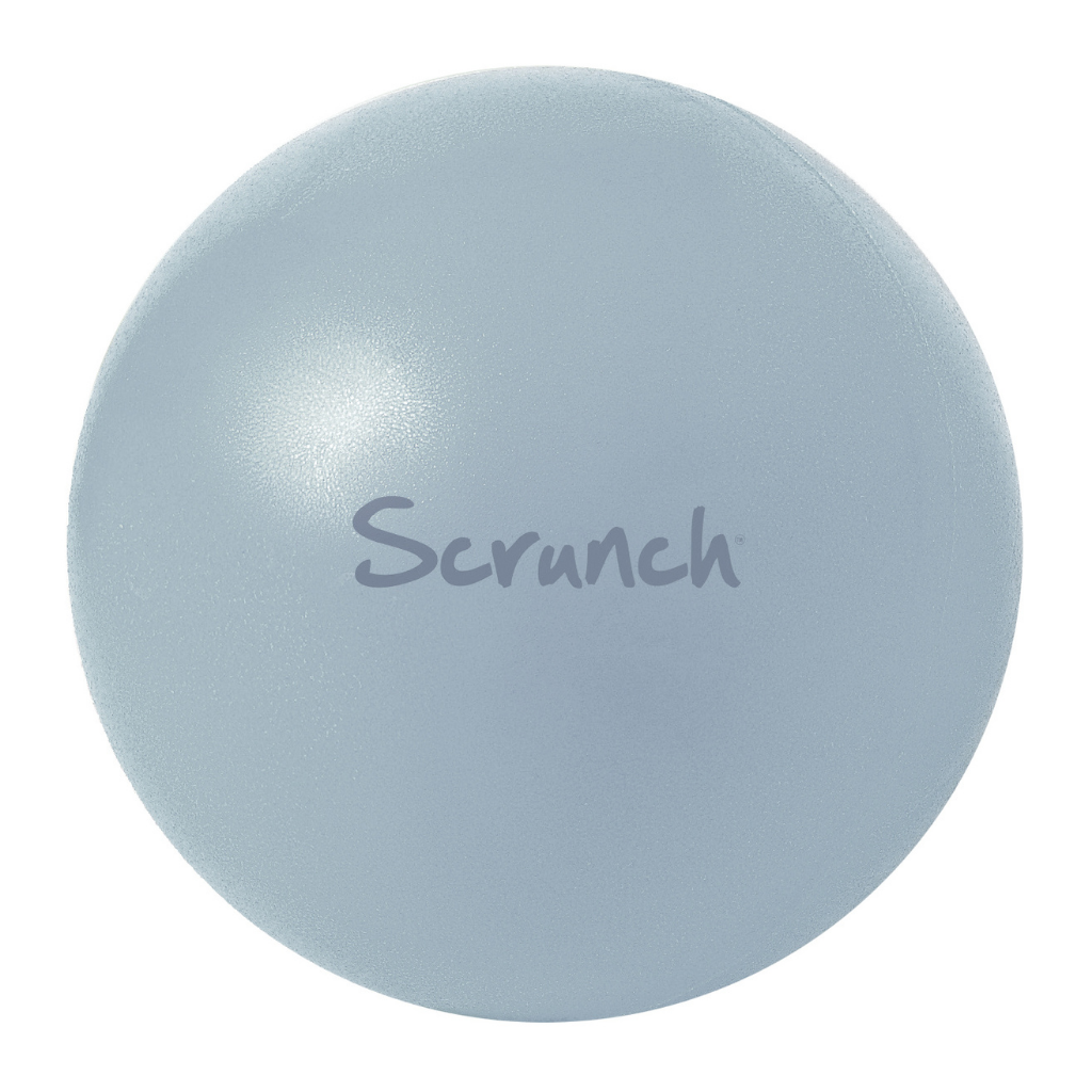 Scrunch silicone beach balls in duck egg blue