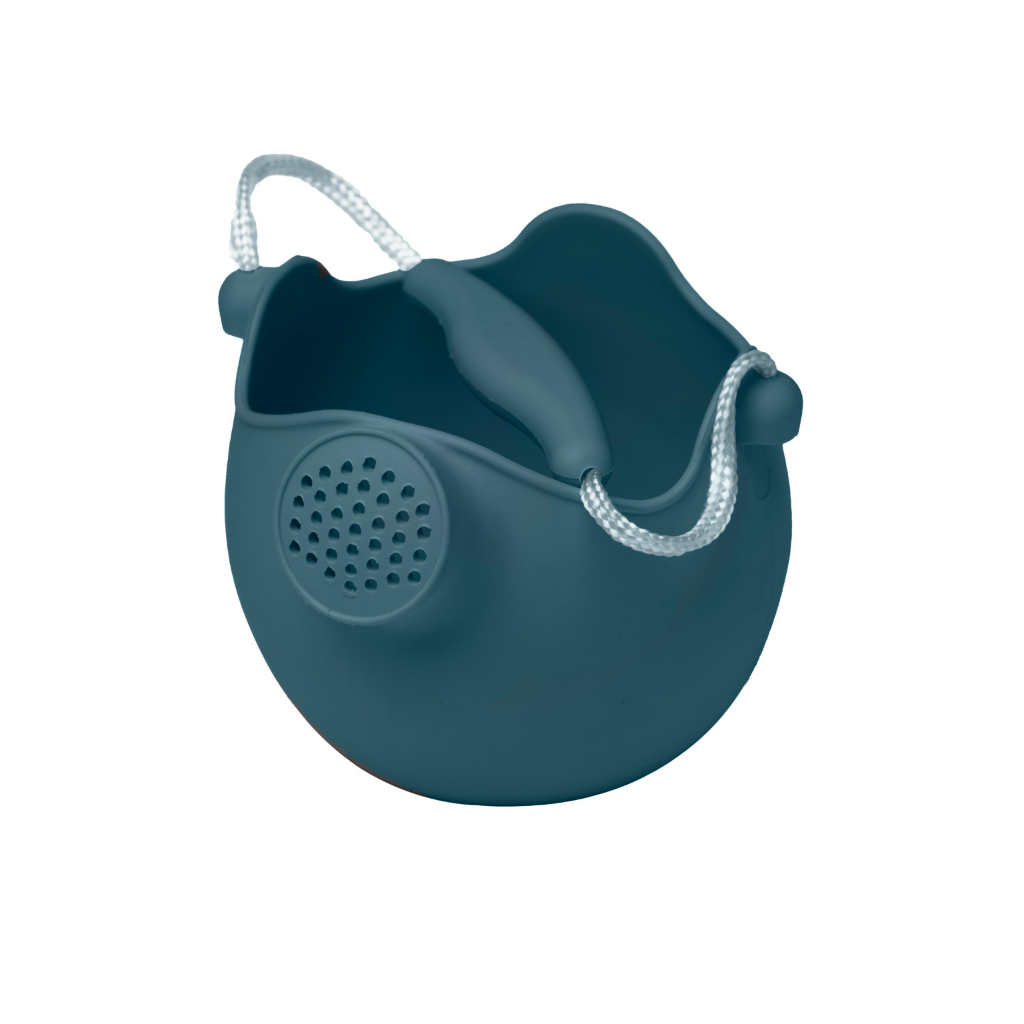Scrunch silicone watering can in French Navy 