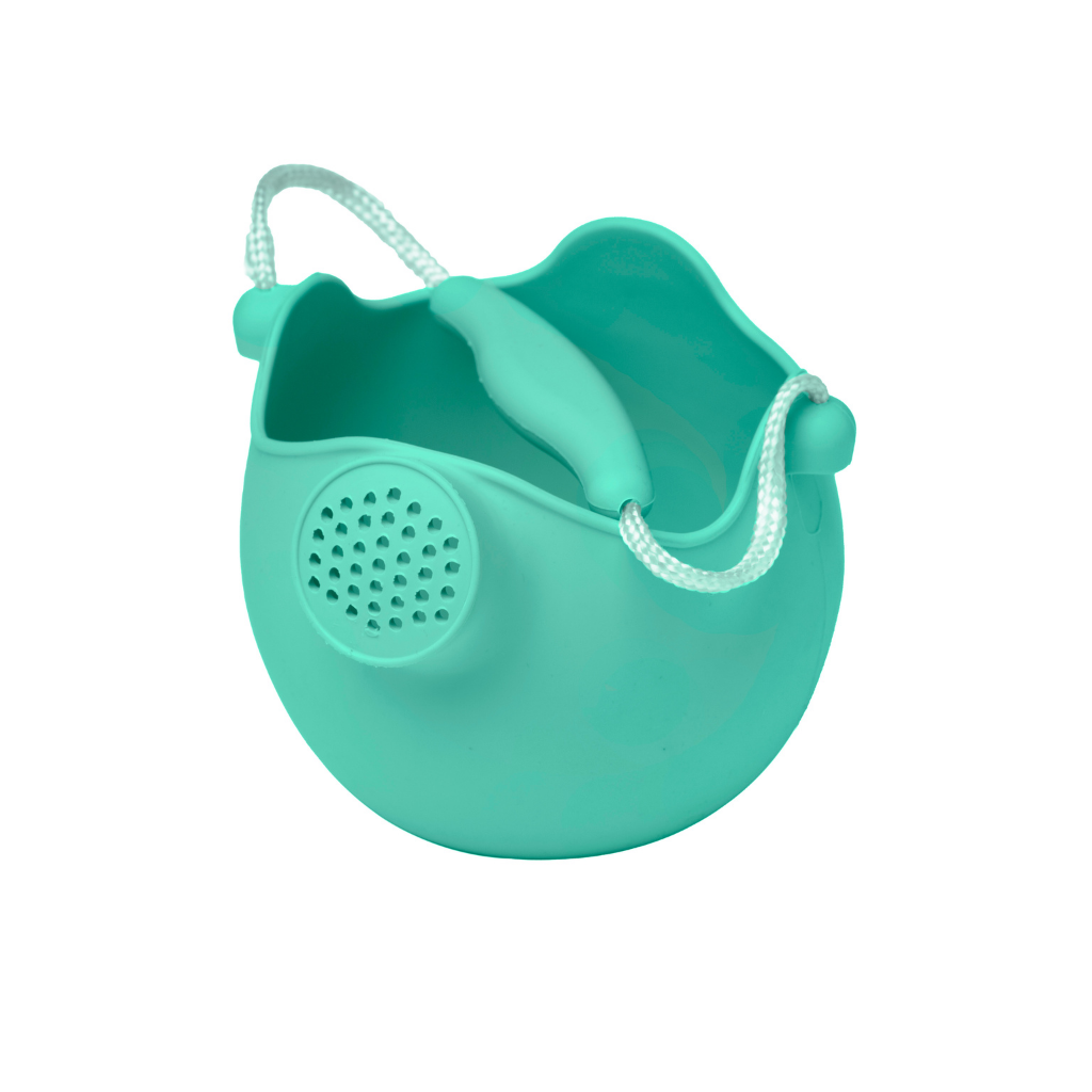 Scrunch silicone watering can in Teal
