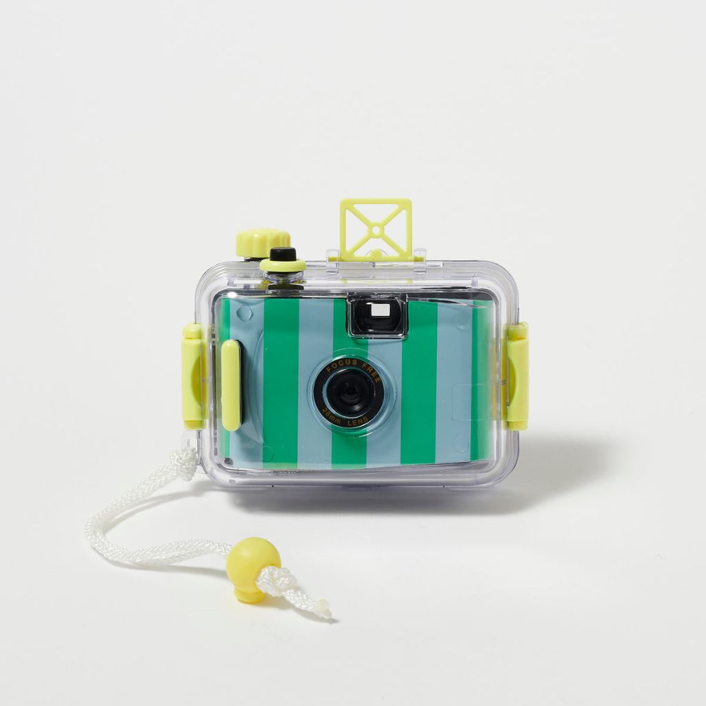 Product shot of the Sunnylife Underwater Camera in Sea Seeker jungle